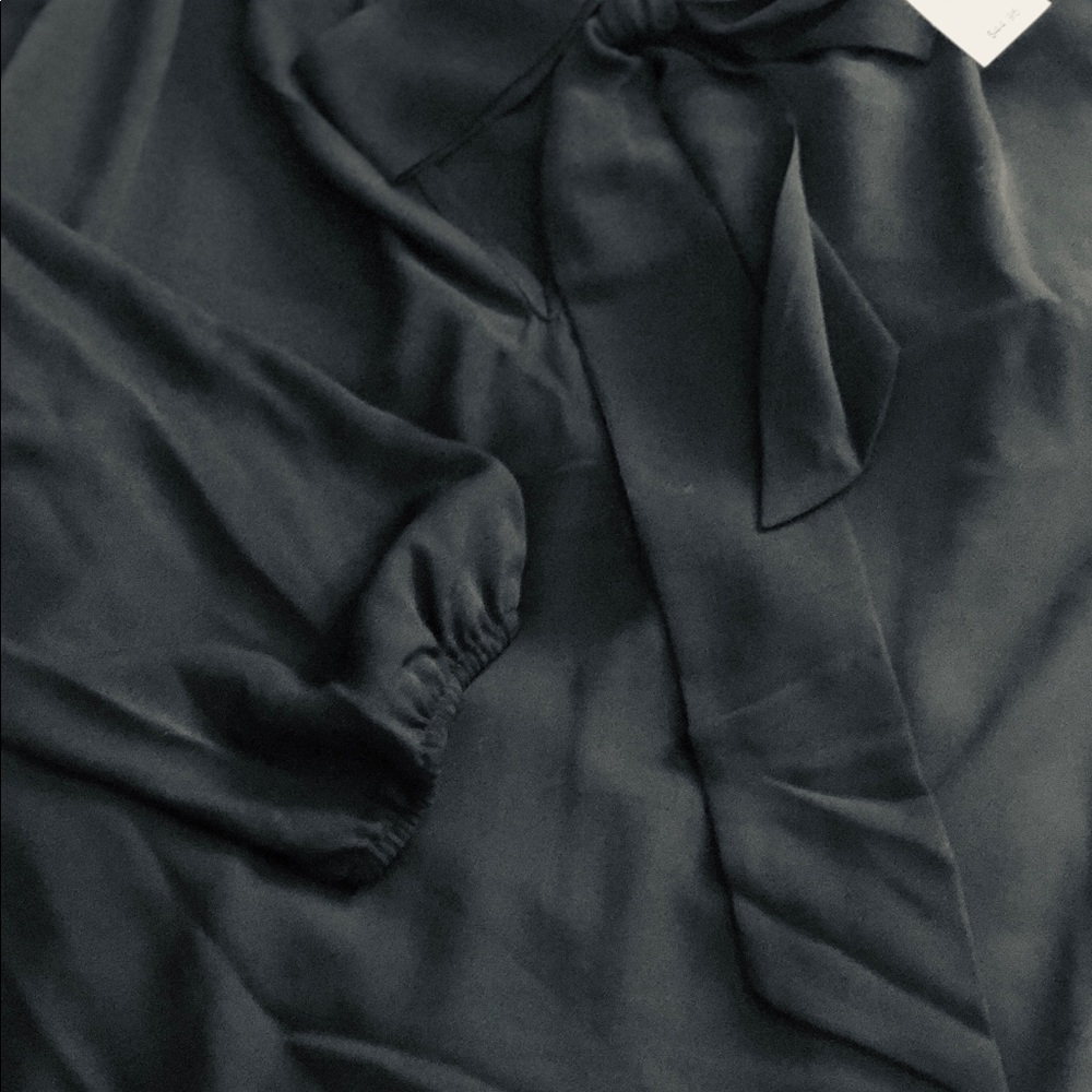 Tie front blouse